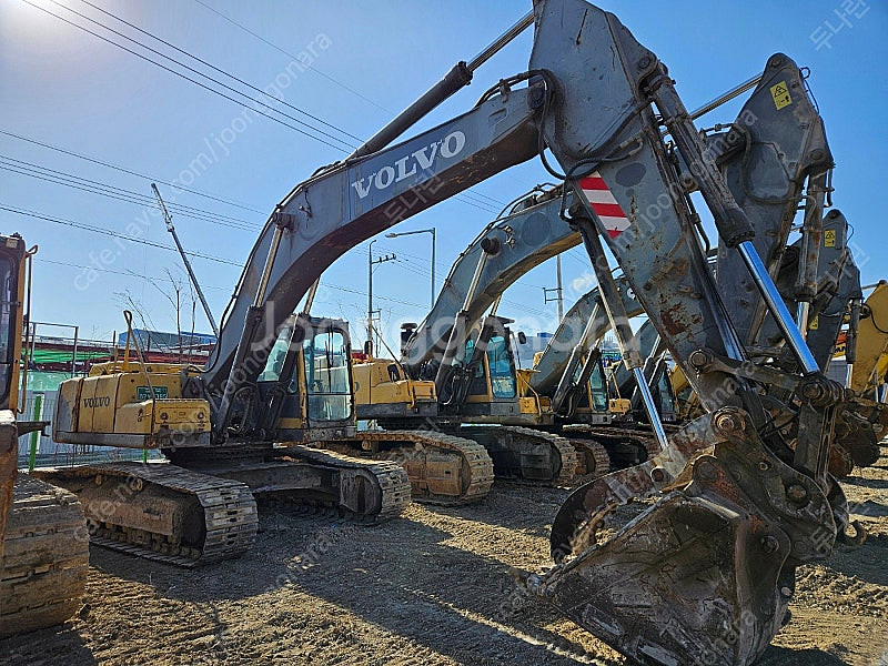 볼보 EC290B 2006년식 코끼리집게 10 궤도형 중고굴삭기--1